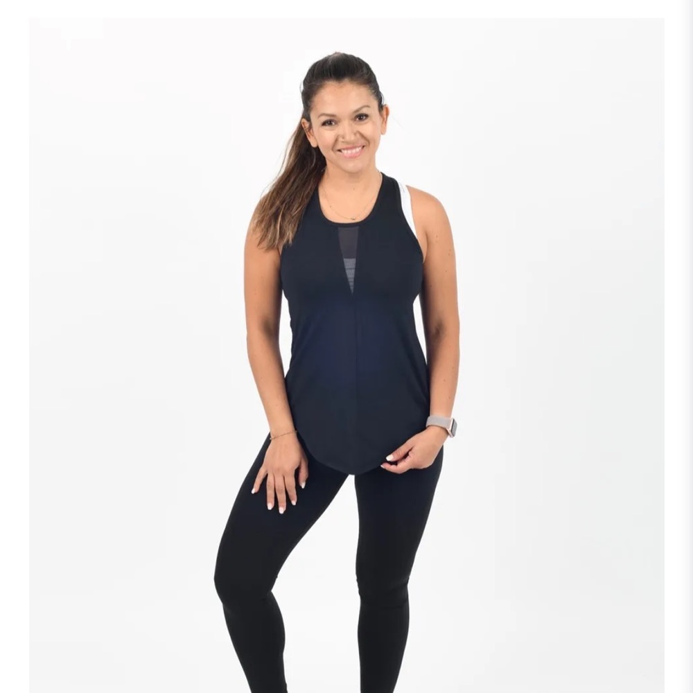 Black Effortless Tank from Zyia